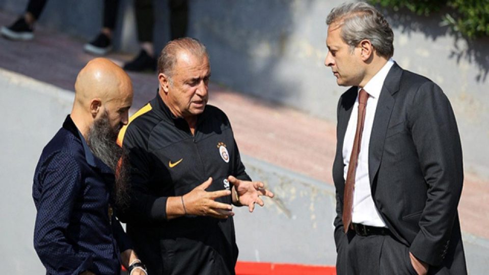 Florya’da Burak Elmas ve Fatih Terim zirvesi
