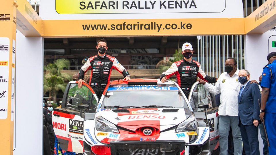Kenya Rallisi’nin galibi Sebastien Ogier’nin
