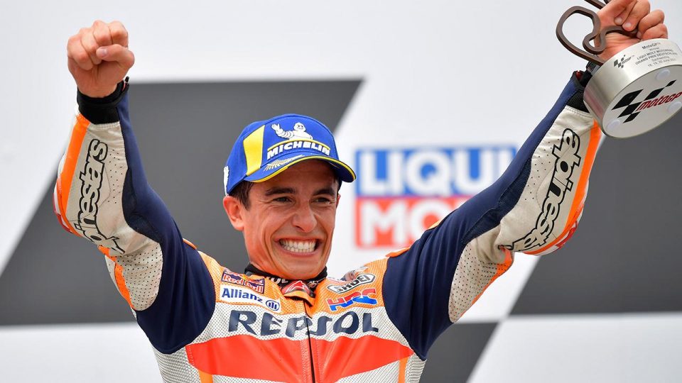 MotoGP’de zafer Marc Marquez’in
