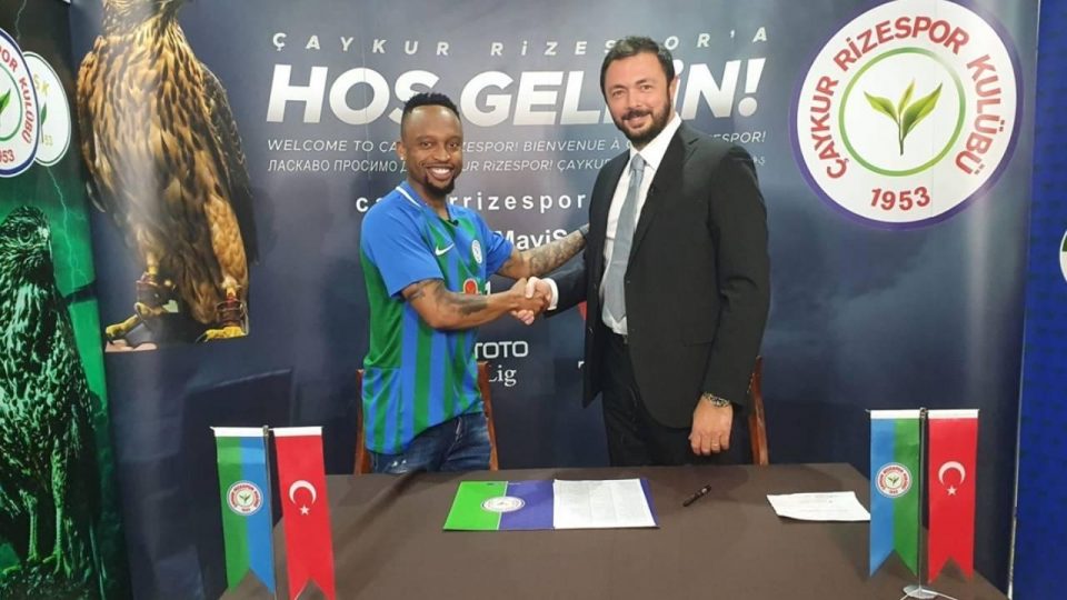 Çaykur Rizespor, Lebogang Phiri’yi kadrosuna kattı