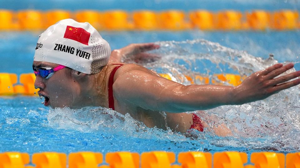 Çinli Yufei Zhang olimpiyat rekoru kırdı