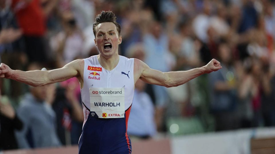 Norveçli atletten dünya rekoru