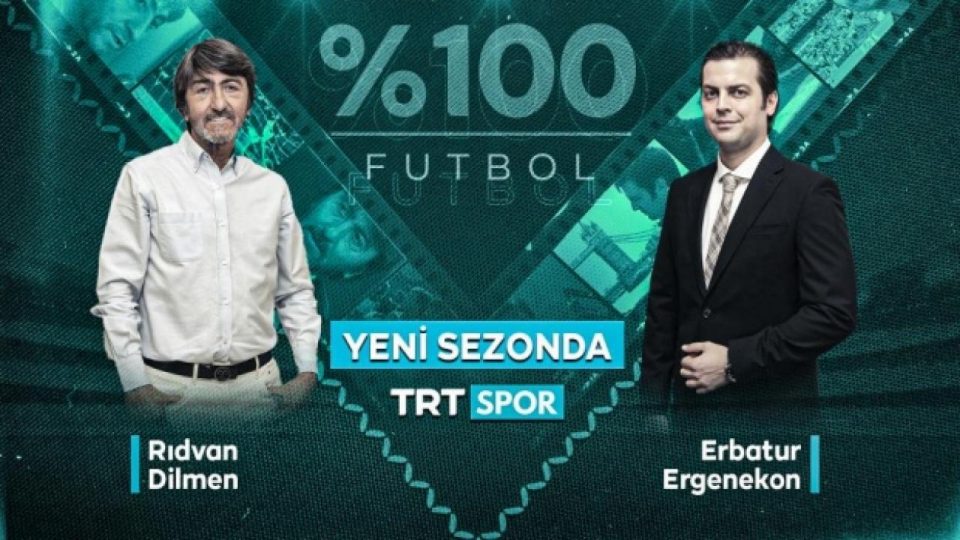 “%100 FUTBOL” TRT Spor’da