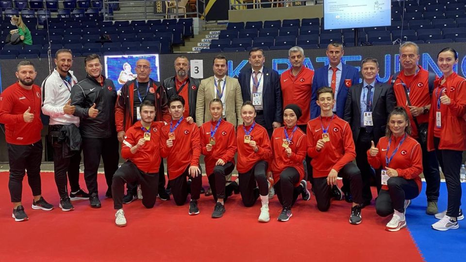 Genç milli karateciler Finlandiya’da ilk gün zirveye çıktı