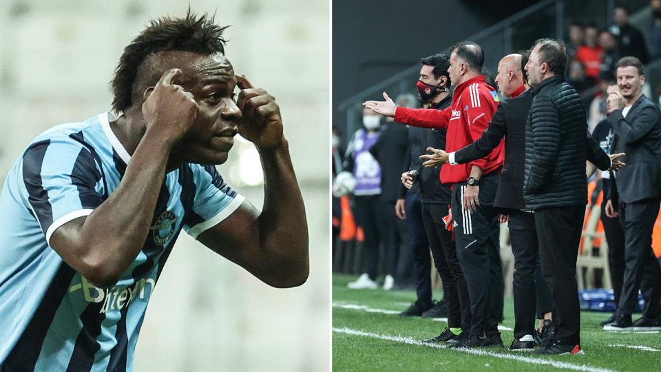 Balotelli’nin Beşiktaş maçındaki hareketi dünya basınında