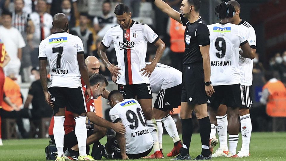 Beşiktaş’ta 3 oyuncu sakatlandı