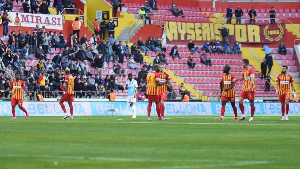 Kayserispor 4 maçtır kazanamıyor