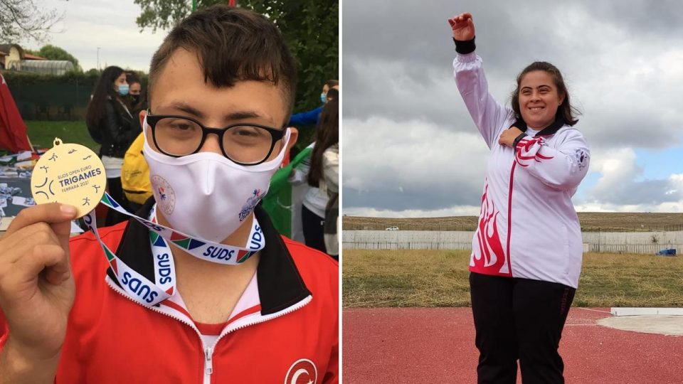 Özel sporculardan 15 madalya