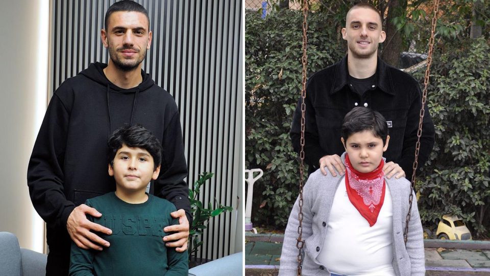 Merih Demiral ve Berkan Kutlu’dan anlamlı destek
