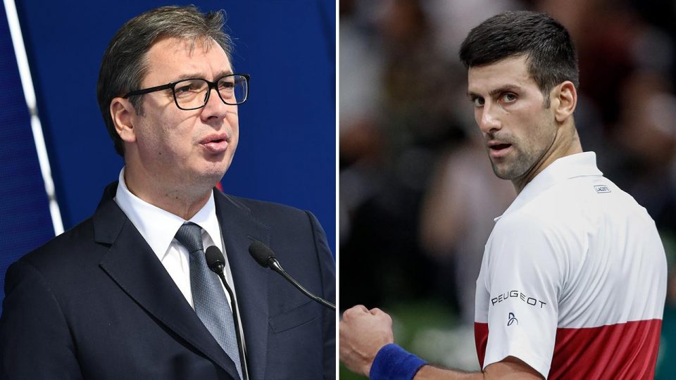 Sırbistan Cumhurbaşkanı Vucic’ten Djokovic’e destek