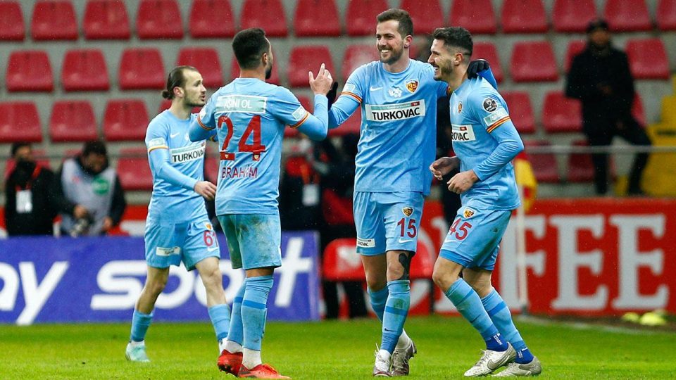 Kayserispor’un evindeki yenilmezlik serisi 8 maça çıktı