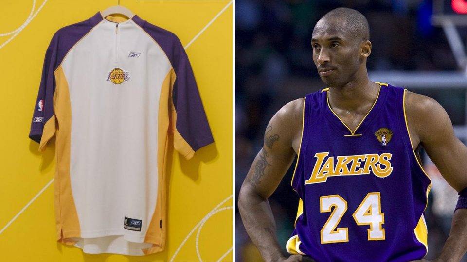 Kobe Bryant’ın ısınma tişörtü açık artırmada satıldı