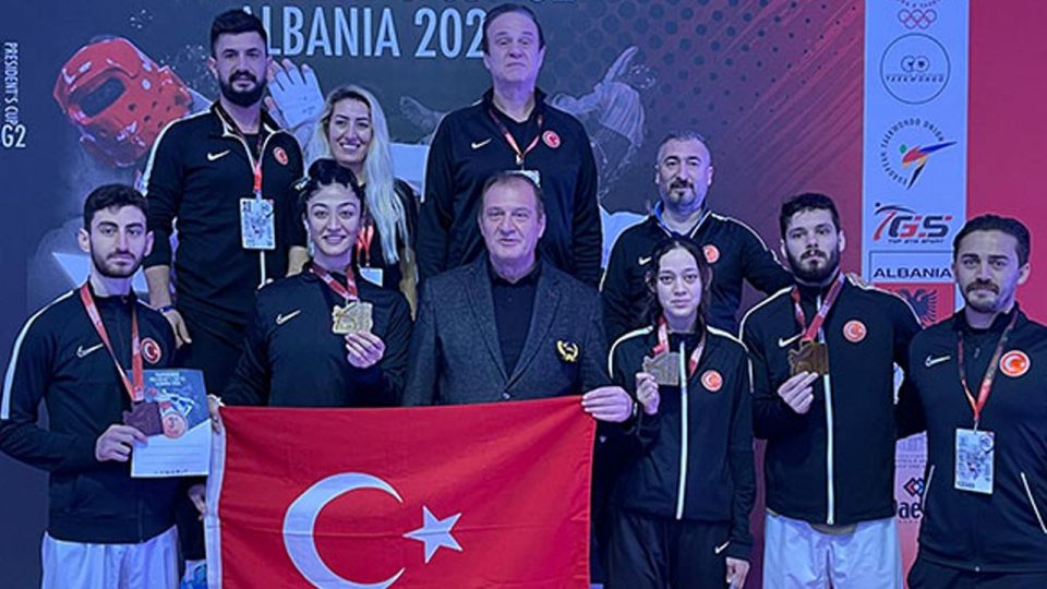 Milli sporculardan 4 madalya