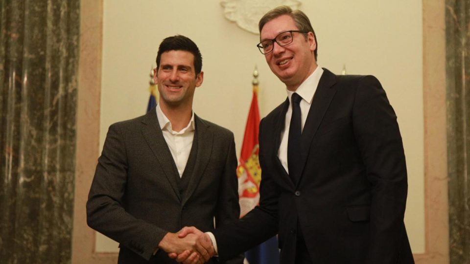 Sırbistan Cumhurbaşkanı Vucic’ten Novak Djokovic’e destek