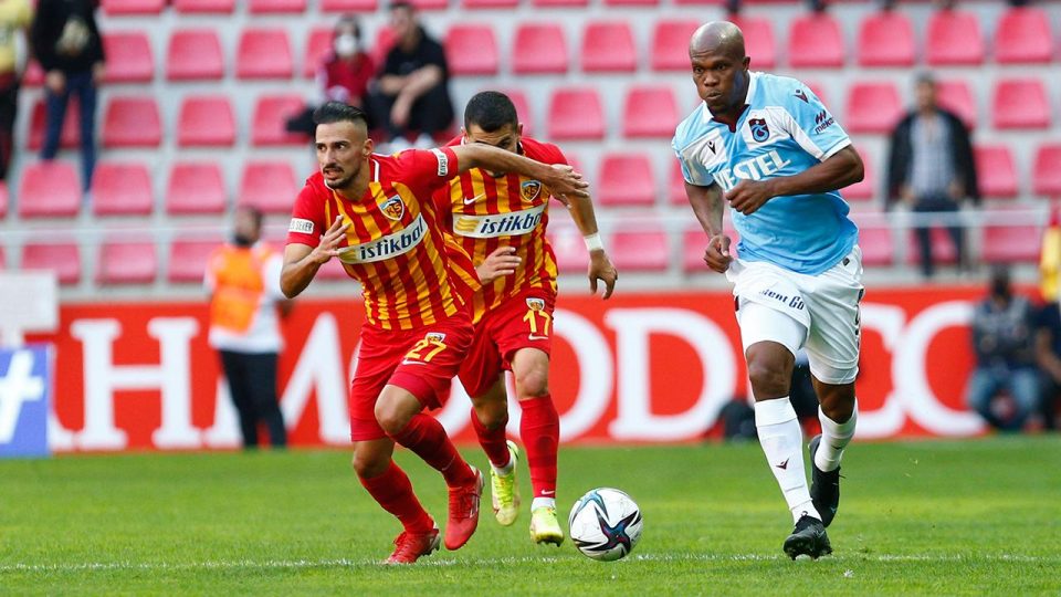 Trabzonspor ile Kayserispor 50. randevuda
