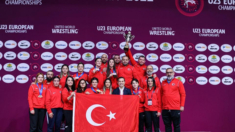23 Yaş Altı Avrupa Güreş Şampiyonası’nda tarihi başarı