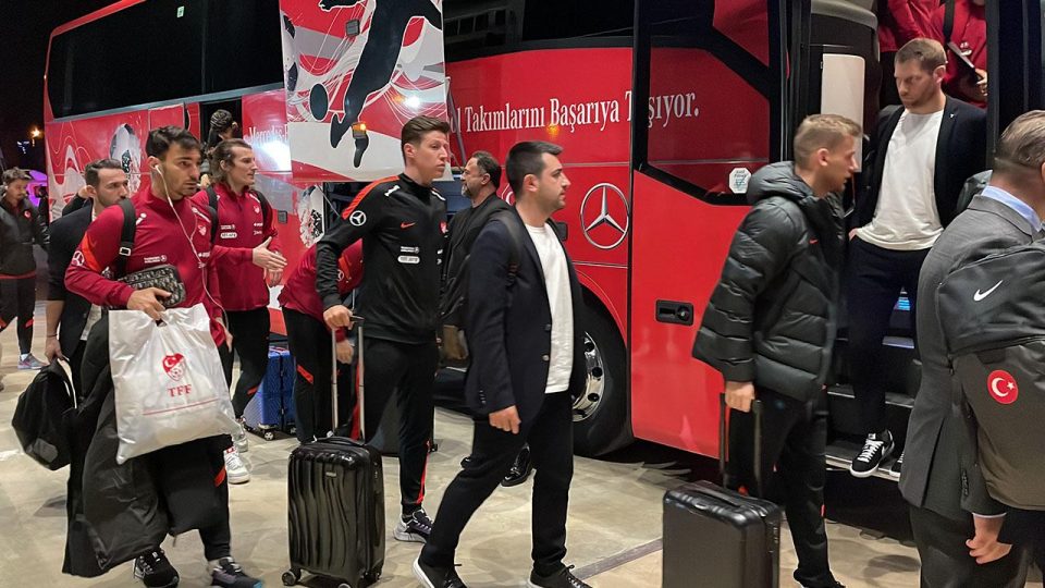 A Milli Futbol Takımı, İtalya maçı için Konya’da
