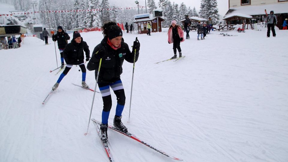 Kayak sezonu uzayan Ilgaz Dağı’nda sporcular mutlu