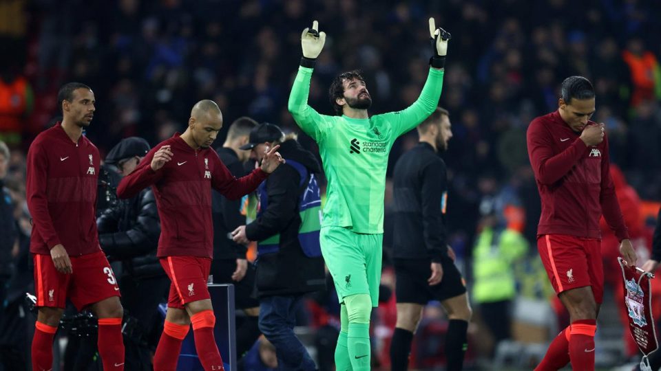 Liverpool ve Bayern Münih çeyrek finalde
