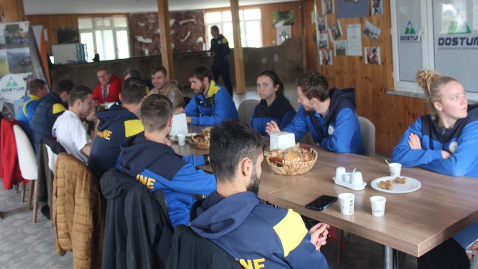 Ukrayna Milli Takımı kafilesinden Türkiye’ye teşekkür