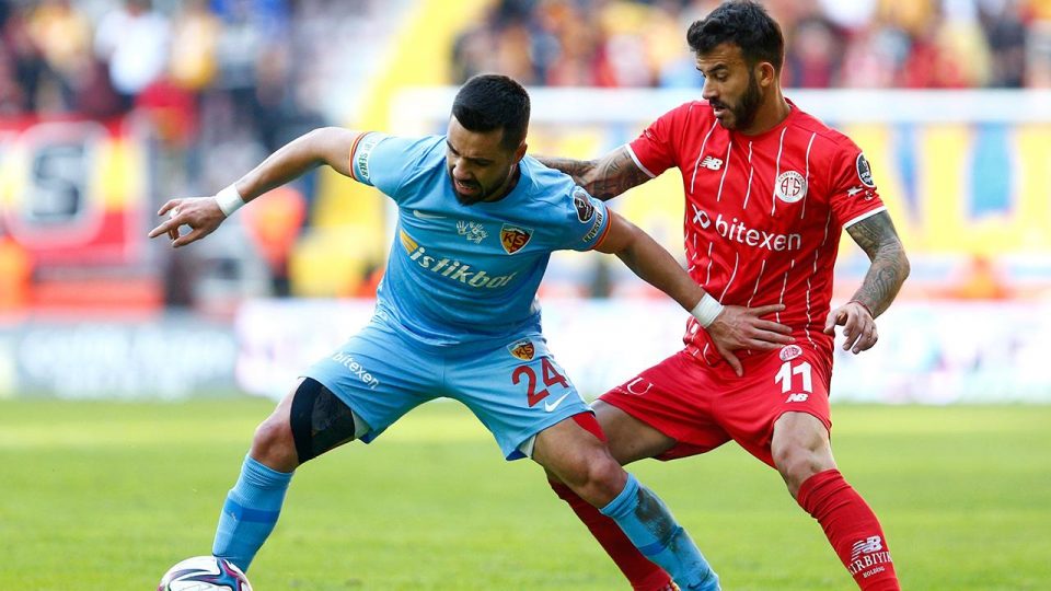 Antalyaspor Kayserispor’u konuk edecek