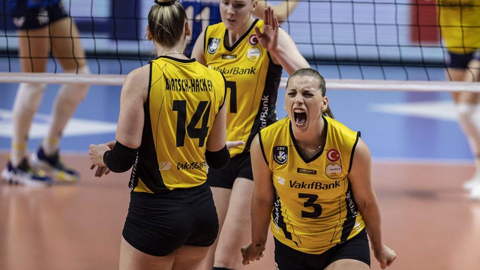 CEV Şampiyonlar Ligi’nde final bileti VakıfBank’ın