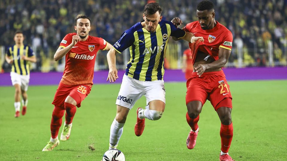 Fenerbahçe ile Kayserispor 52. kez karşılaşacak