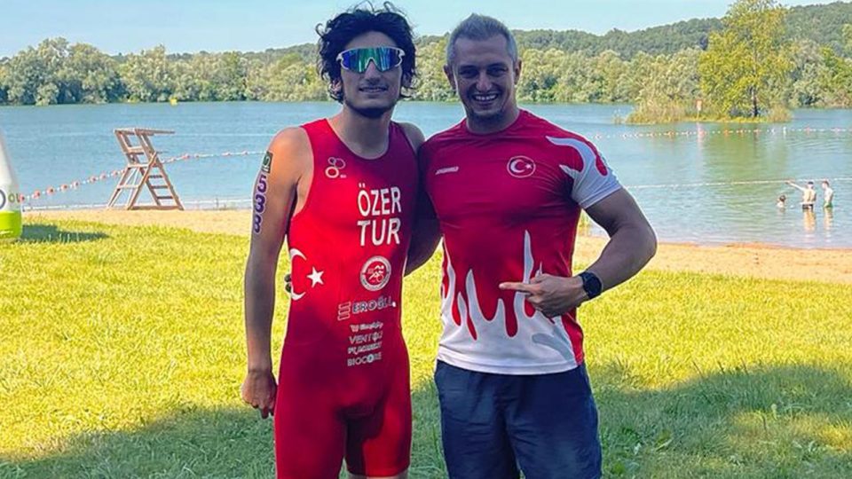 Paratriatlon yarışlarında Uğurcan Özer’den bir ilk