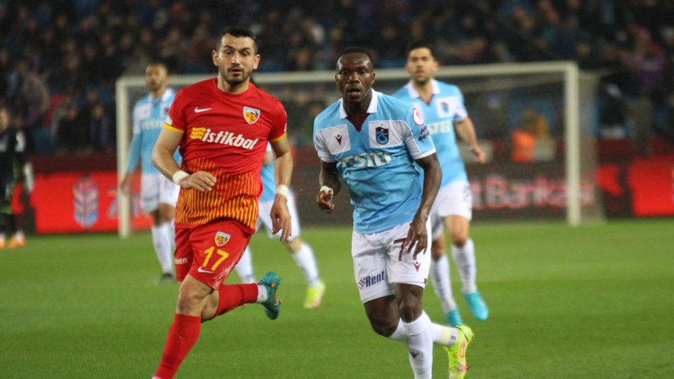 Trabzonspor-Kayserispor maçından notlar