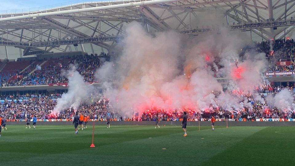 Trabzonspor’dan “şampiyonluk” antrenmanı