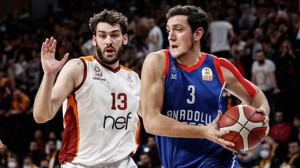 Anadolu Efes-Galatasaray Nef play-off yarı finalinde karşılaşacak