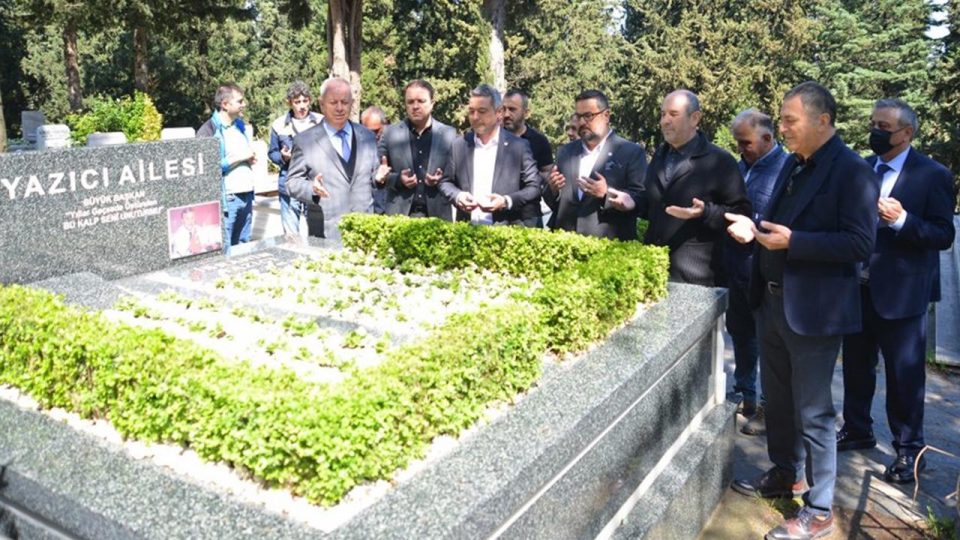 İbrahim Yazıcı kabri başında anıldı