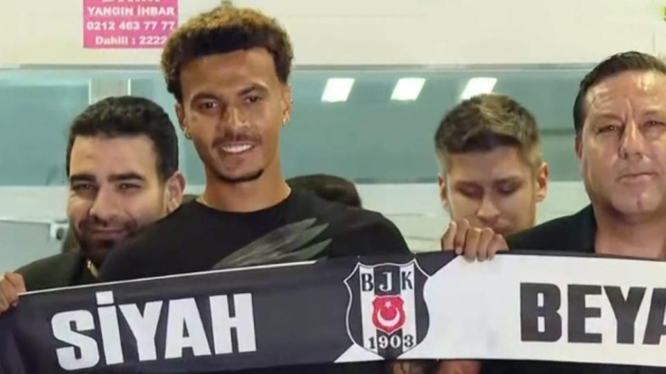 Dele Alli, Beşiktaş ile transfer görüşmeleri için İstanbul’a geldi