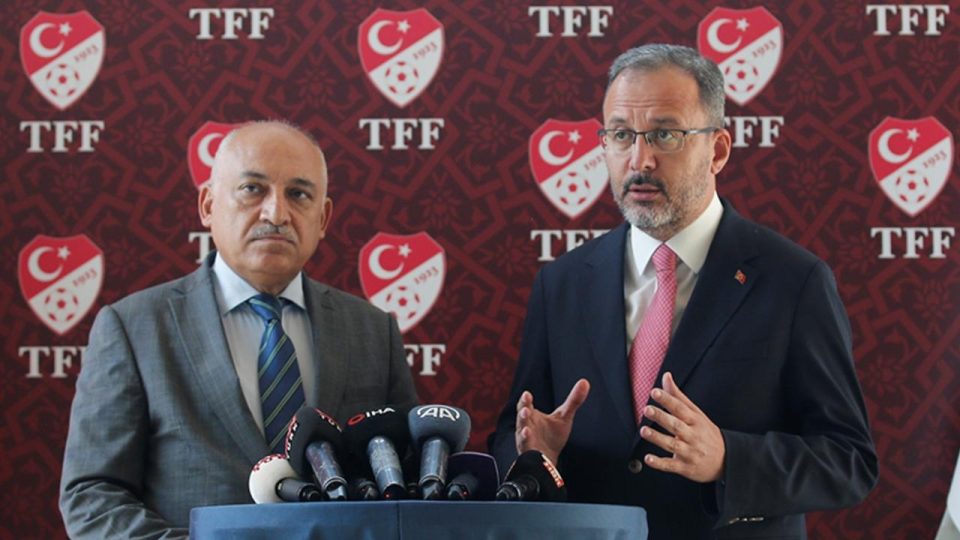 Bakan Kasapoğlu’ndan TFF Başkanı Büyükekşi’ye ziyaret