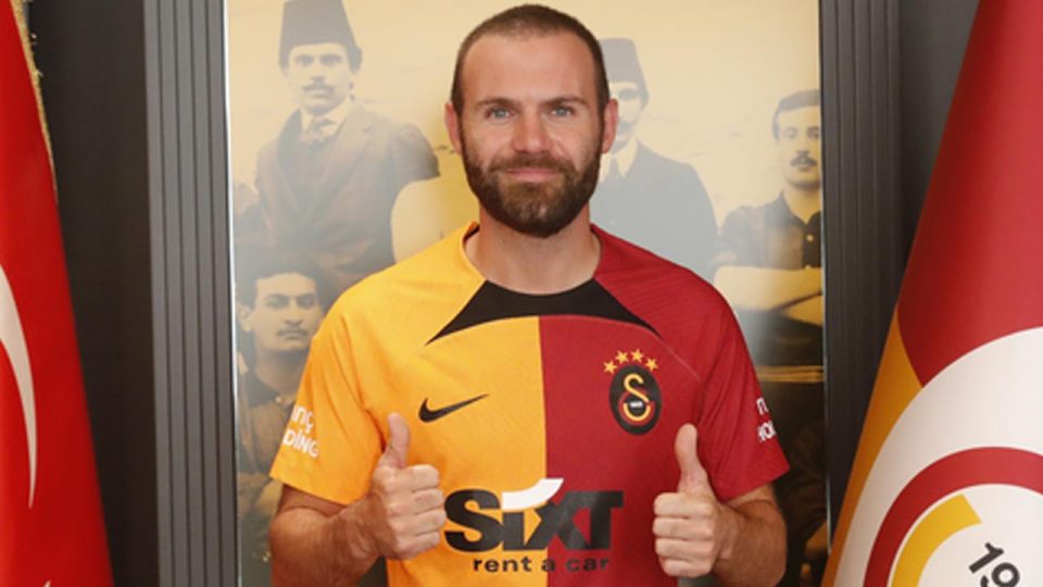 Galatasaray Juan Mata ile 1+1 yıllık sözleşme