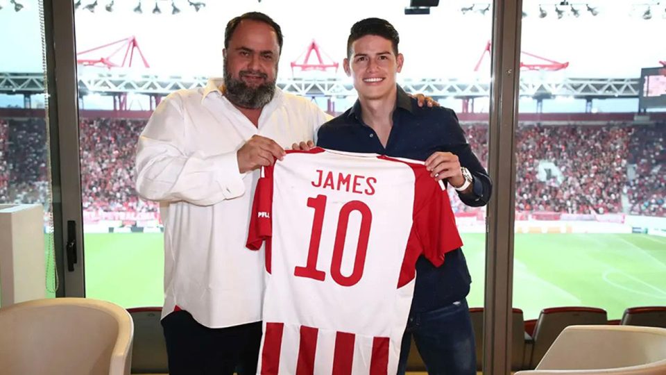 James Rodriguez Olympiakos’ta