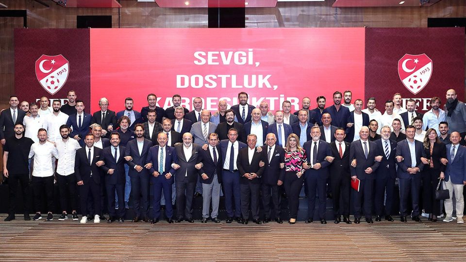 Kulüpler Birliği Vakfından TFF’ye geçmiş olsun ziyareti