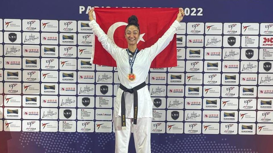 Milli tekvandocu Nafia Kuş bronz madalya kazandı