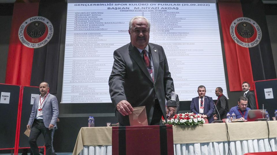 Niyazi Akdaş yeniden Gençlerbirliği’nde başkan oldu