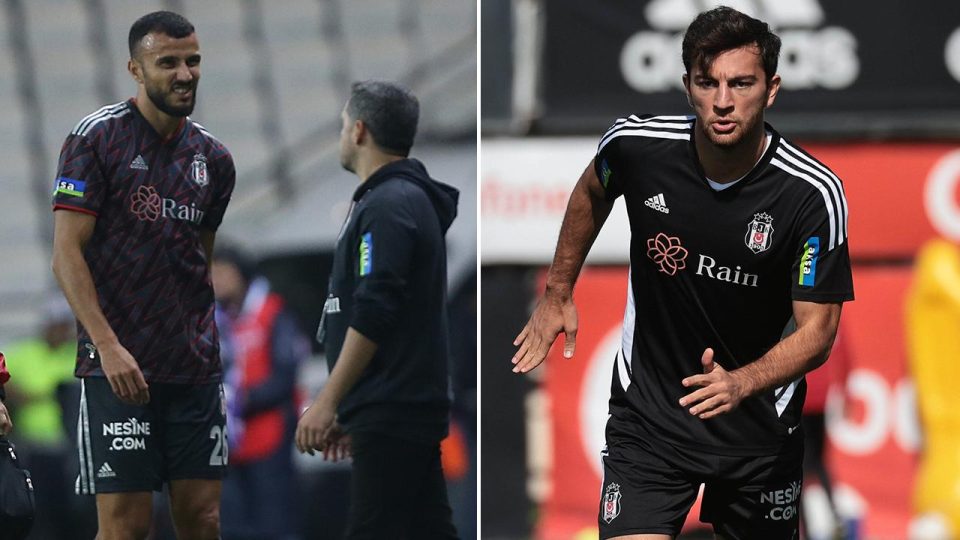 Beşiktaş’ta Romain Saiss ve Emrecan Uzunhan sakatlandı