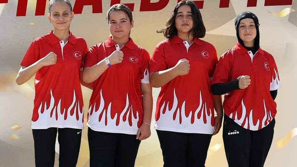 Bocce Kadın Ümit Milli Takımı bronz madalya kazandı