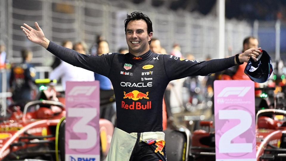 F1 Singapur Grand Prix’sini Sergio Perez kazandı