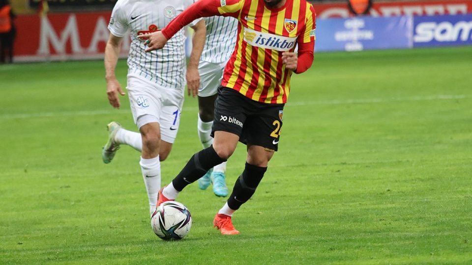 Çaykur Rizespor Kayserispor deplasmanında