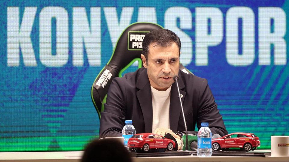 Konyaspor’dan teknik direktör açıklaması