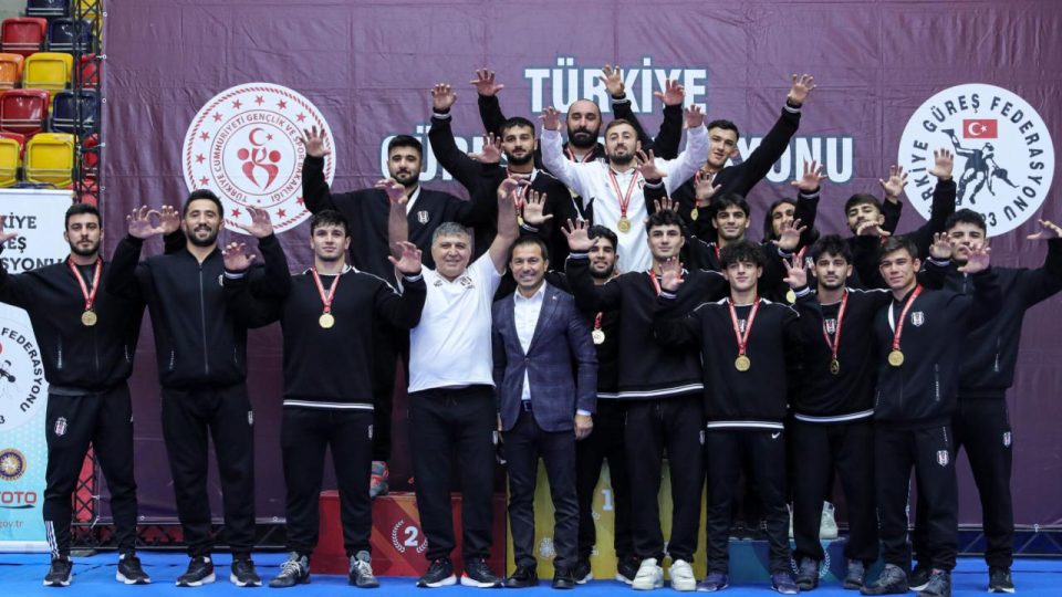 Grekoromen Güreş 1. Lig’de şampiyonluğa Beşiktaş ulaştı